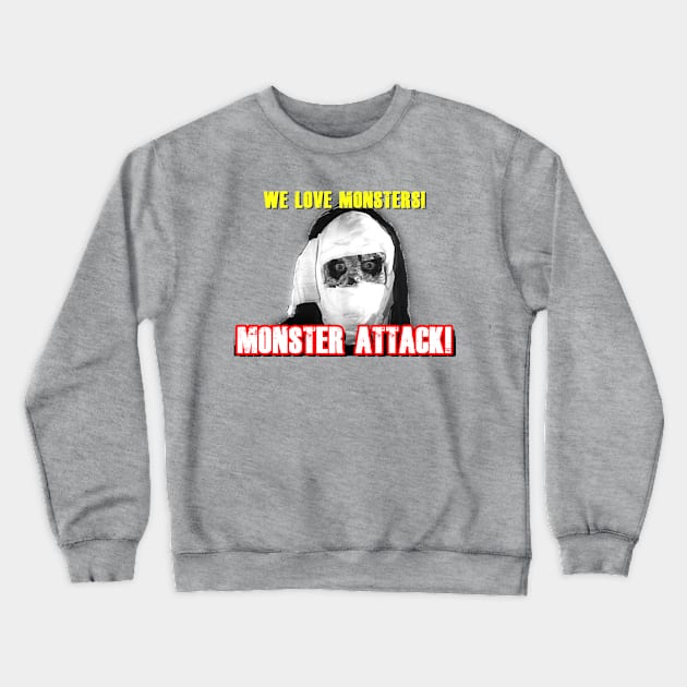 She Demons Crewneck Sweatshirt by Monster Attack